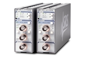 SIM910 & SIM911<br>(JFET & BJT preamplifiers)