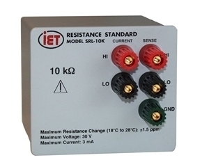 SRL SERIES PRECISION RESISTANCE STANDARD