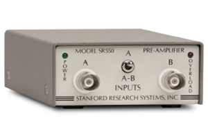 SR550(FET input preamplifier)