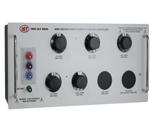 HRRS-5 KV & 10 KV SERIES - HIGH RESISTANCE DECADE BOX