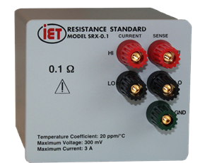 SRAC Standard Resistors Designed for Use At AC 
